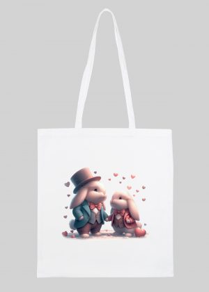 Tote Bag Lapins ~ Love