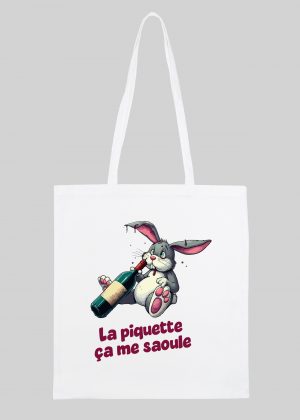 Tote Bag Lapin II ~ Eat me & Drink me