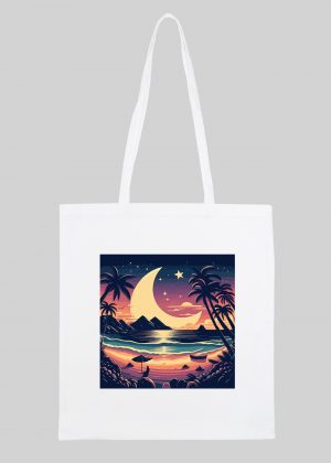 Tote Bag Lune de Mer ~ Summers Vibes