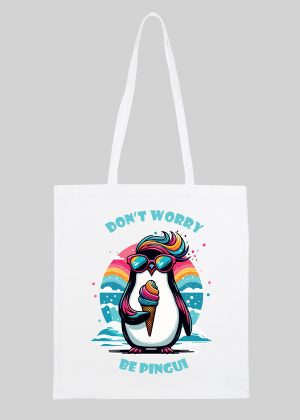 Tote Bag Pinguin ~ Eat me & Drink me