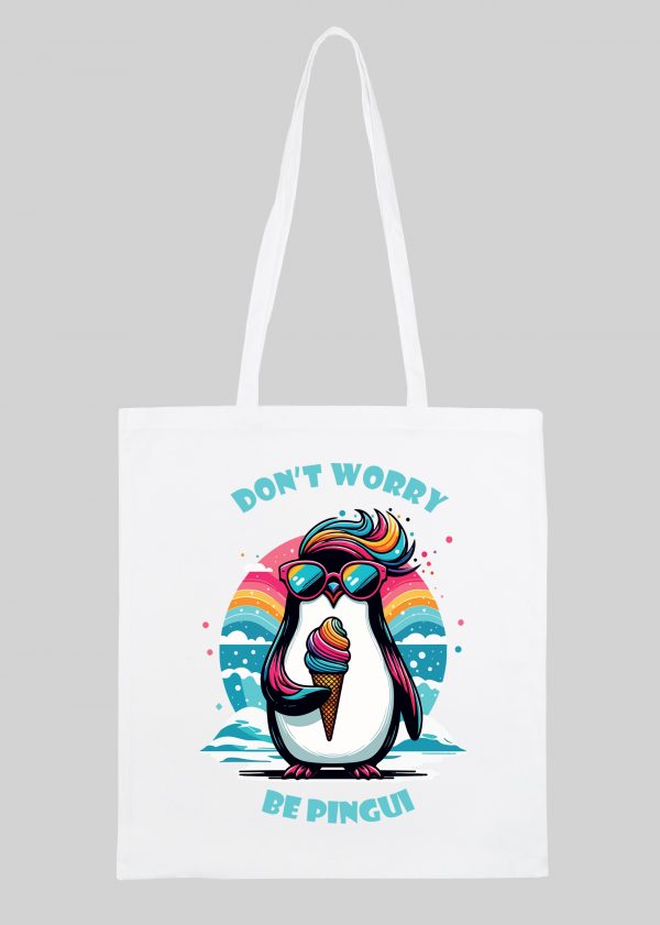 Tote Bag Pinguin ~ Eat me & Drink me
