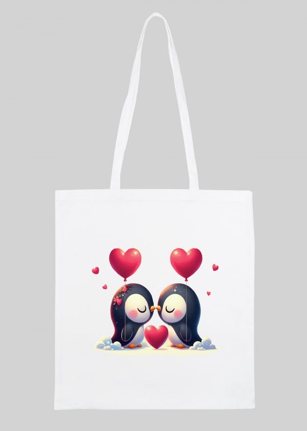 Tote Bag Pinguins I ~ Love