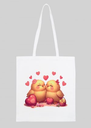 Tote Bag Poussins ~ Love