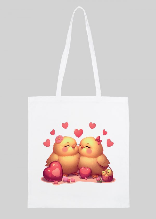 Tote Bag Poussins ~ Love