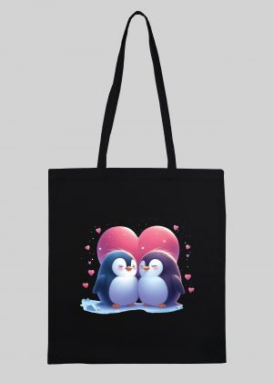 Tote Bag Pinguins II ~ Love