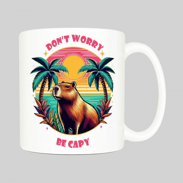 Mug anse côté droit Visuel Capybara I - Natures Mug Capybara I ~ Summers Vibes