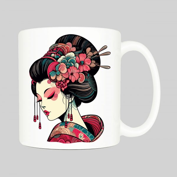 Mug anse côté droit Visuel Geishas I - Asia Mug Geïsha I ~ Asia