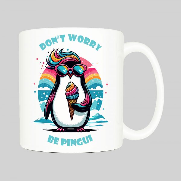 Mug anse côté droit Visuel Pinguins I - Eat me, drunk me Mug Pinguin ~ Eat me & Drink me