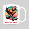Mug anse côté droit Visuel Poules III - Humours Mug Poule III ~ Humours