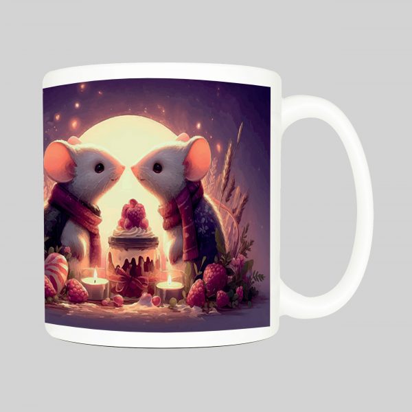 Mug anse côté droit Visuel Souris I - Loves Mug Souris ~ Loves