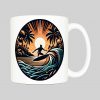 Mug anse côté droit Visuel Surf I - Sports & Jeux Mug Surf ~ Summers Vibes