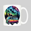 Mug anse côté droit Visuel van III - Véhicules Mug Van III ~ Vintages Cars