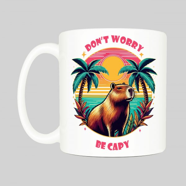 Mug anse côté gauche Visuel Capybara I - Natures Mug Capybara I ~ Summers Vibes