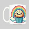 Mug anse côté gauche Visuel Gâteaux I - Eat me, drunk me Mug Gâteau ~ Eat me & Drink me