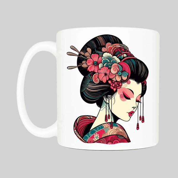 Mug anse côté gauche Visuel Geishas 1 - Asia Mug Geïsha I ~ Asia