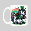 Mug anse côté gauche Visuel Licornes I - Saint Patrick Mug Licorne ~ Saint Patrick