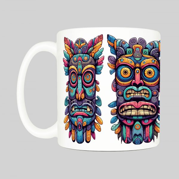 Mug anse côté gauche Visuel Totems II - Spirituelles Zen Mug Totems II ~ Spirituelles & Zen