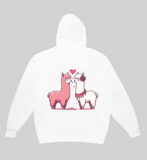 Sweats à capuche Unisexe Adultes / Alpagas ~ Loves