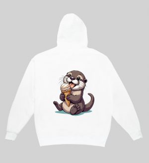 Sweats à capuche Unisexe Adultes / Loutre ~ Eat me & Drink me