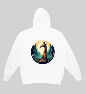 Sweats à capuche Unisexe Adultes / Girafe ~ Spirituelles & Zen
