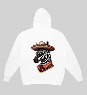 Sweats à capuche Unisexe Adultes / Zèbre I ~ Danses & Fiestas