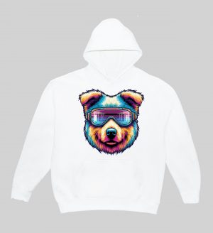 Sweats à capuche Unisexe Adultes / Chien ~ Colors Vibes