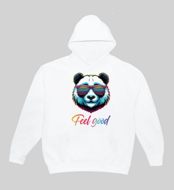 Sweats à capuche Unisexe Adultes / Panda ~ Colors Vibes