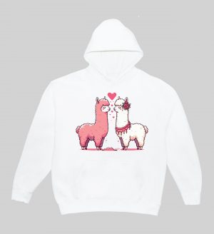 Sweats à capuche Unisexe Adultes / Alpagas ~ Loves