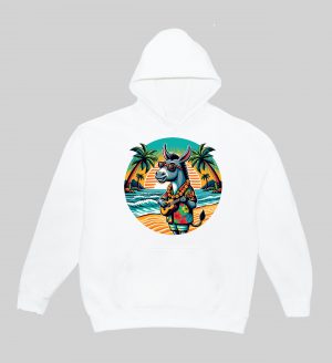 Sweats à capuche Unisexe Adultes / Âne II ~ Summers Vibes