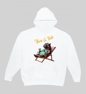 Sweats à capuche Unisexe Adultes / Hippopotame II ~ Summers Vibes
