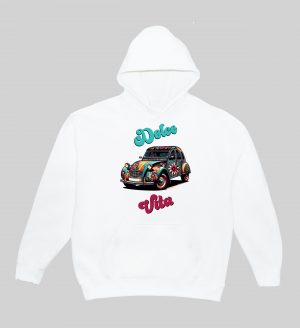 Sweats à capuche Unisexe Adultes / 2 CV ~ Vintages Cars