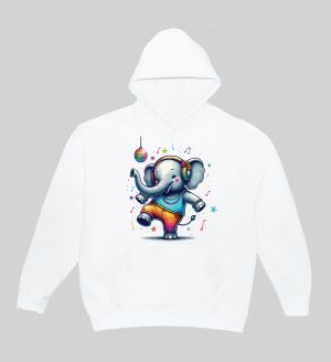 Sweats à capuche Unisexe Adultes / Eléphant ~ Danses & Fiestas