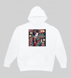 Sweats à capuche Unisexe Adultes / Geisha III ~ Asia