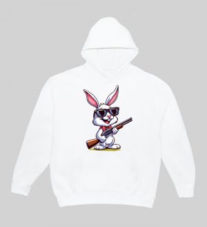 Sweats à capuche Unisexe Adultes / Lapin ~ Humours
