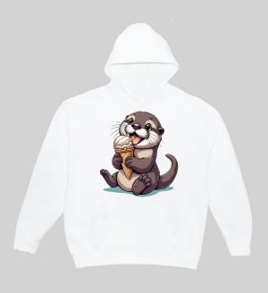 Sweats à capuche Unisexe Adultes / Loutre ~ Eat me & Drink me