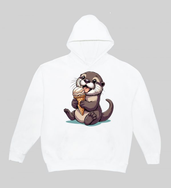 Sweats à capuche Unisexe Adultes / Loutre ~ Eat me & Drink me