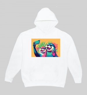 Sweats à capuche Unisexe Adultes / Loutres ~ Loves