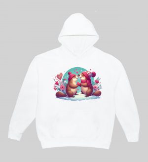 Sweats à capuche Unisexe Adultes / Marmottes ~ Loves