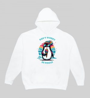 Sweats à capuche Unisexe Adultes / Pinguin ~ Eat me & Drink me