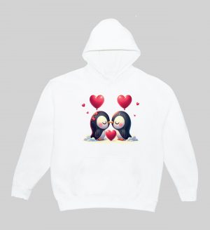 Sweats à capuche Unisexe Adultes / Pinguins I ~ Loves