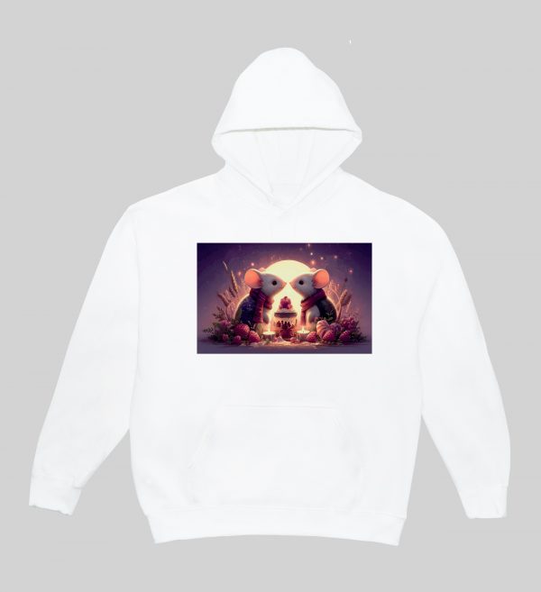 Sweats à capuche Unisexe Adultes / Souris ~ Loves