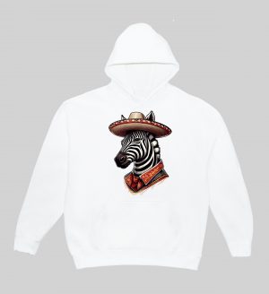 Sweats à capuche Unisexe Adultes / Zèbre I ~ Danses & Fiestas