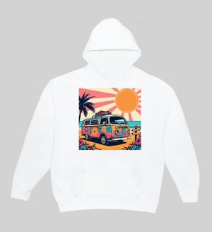 Sweats à capuche Unisexe Adultes / Van II ~ Vintages Cars
