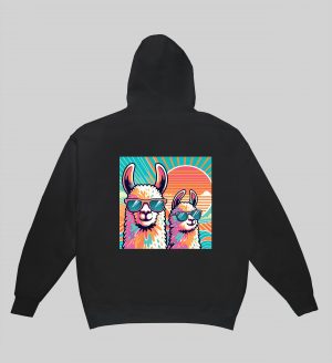 Sweats à capuche Unisexe Adultes / Alpagas ~ Summers Vibes