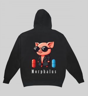 Sweats à capuche Unisexe Adultes / Cochon ~ Humours