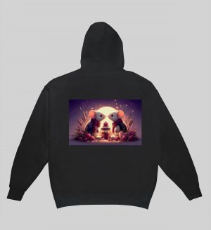 Sweats à capuche Unisexe Adultes / Souris ~ Loves