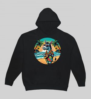 Sweats à capuche Unisexe Adultes / Âne II ~ Summers Vibes