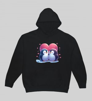 Sweats à capuche Unisexe Adultes / Pinguins II ~ Loves