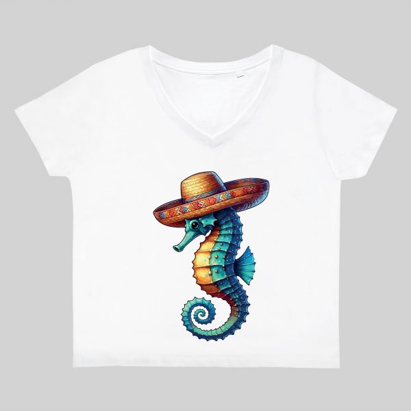 T-1118~1 Col V Femmes / Hippocampe ~ Danses & Fiestas