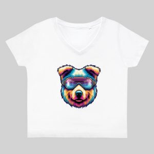 Col V Femmes / Chien ~ Colors Vibes